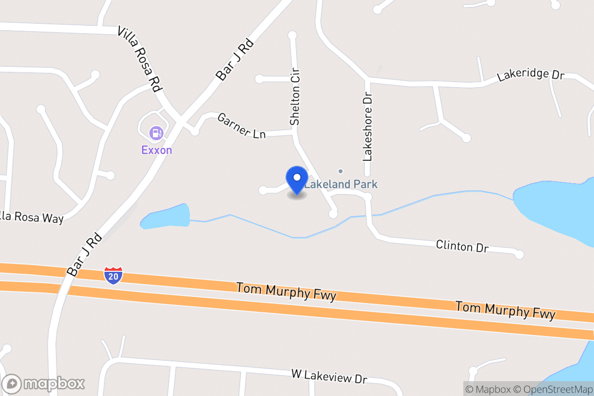 Map of 404 Reagan Dr