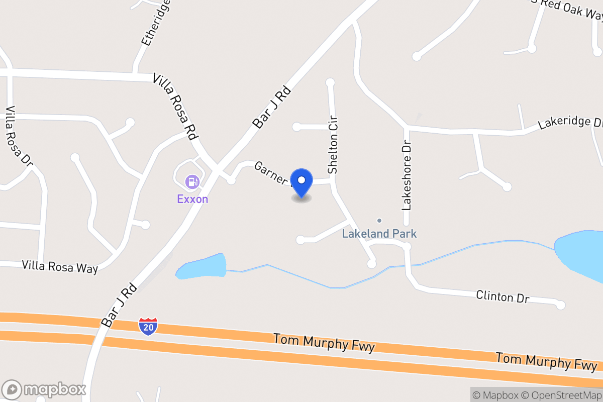 Map of 125 Garner Way
