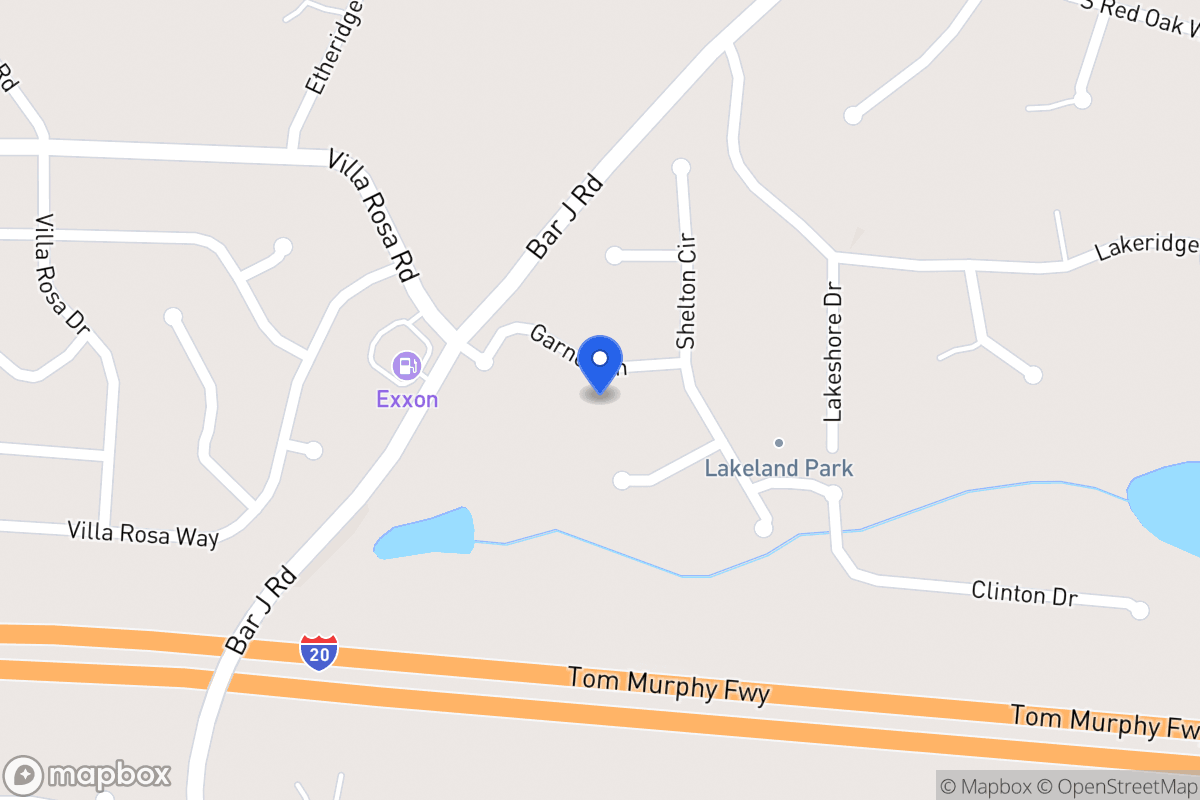 Map of 121 Garner Way