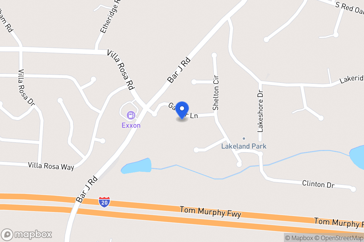 Map of 117 Garner Way