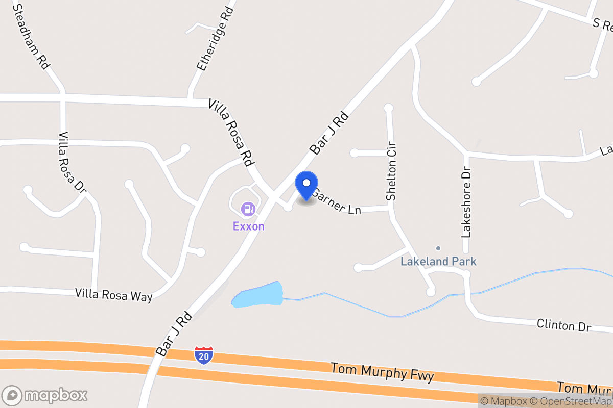 Map of 101 Garner Way