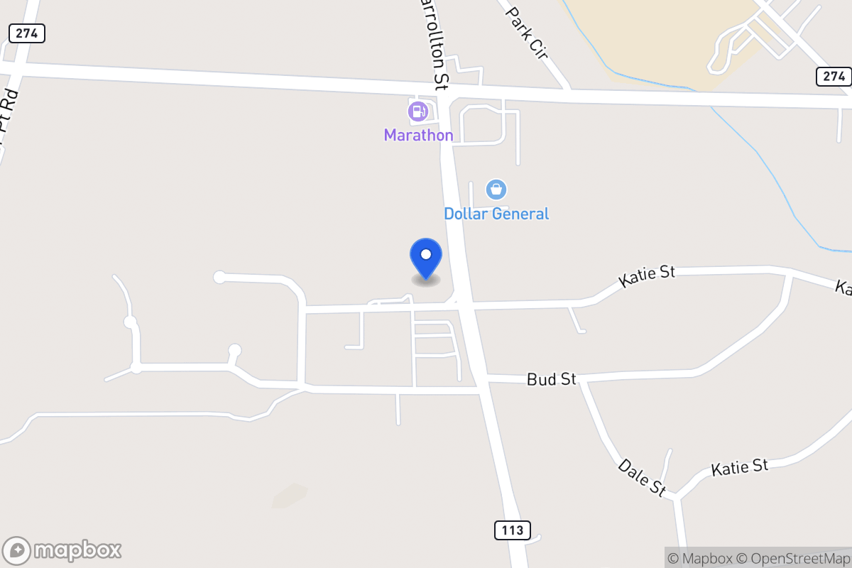 Map of 295 Carrollton St