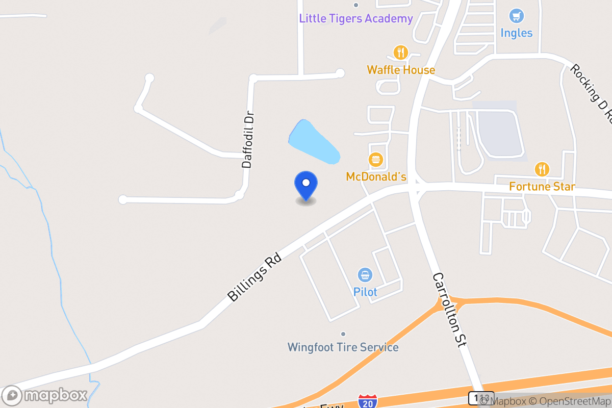 Map of 510 Billings Rd