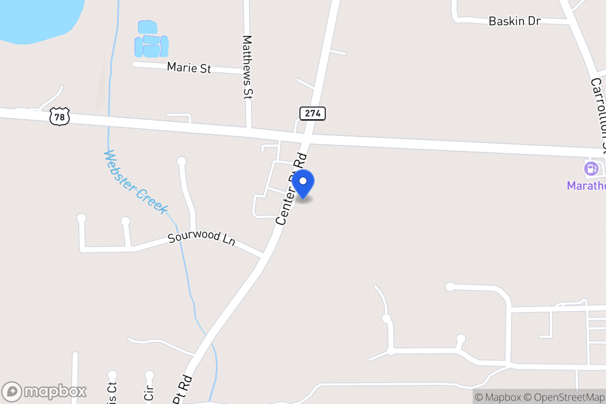 Map of 300 302 Center Point Rd