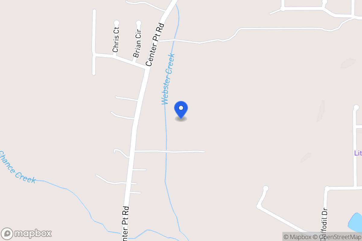 Map of 510 Center Point Rd