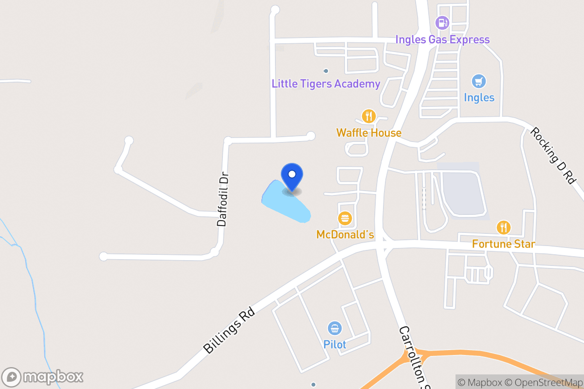 Map of 587 Carrollton St