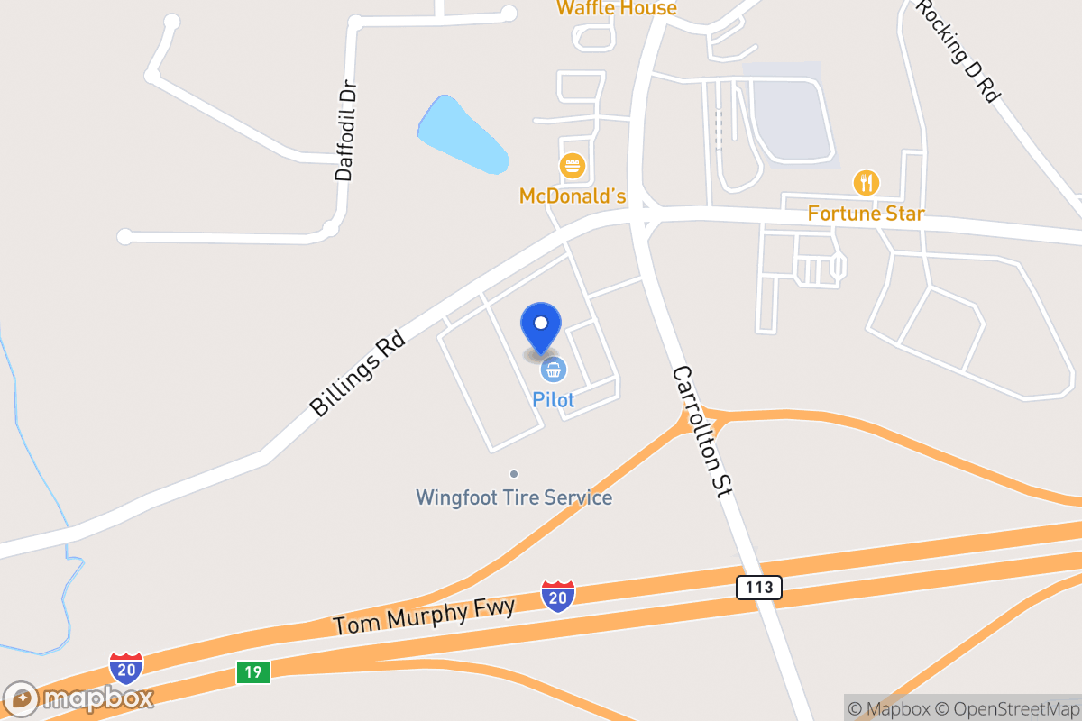 Map of 625 Carrollton St