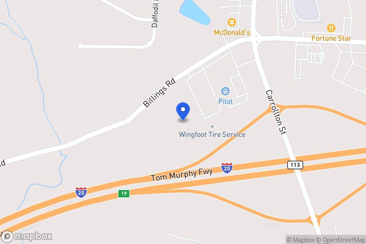 Map of 401 Billings Rd