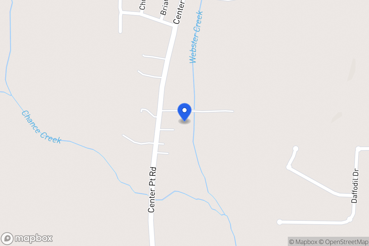 Map of 570 Center Point Rd