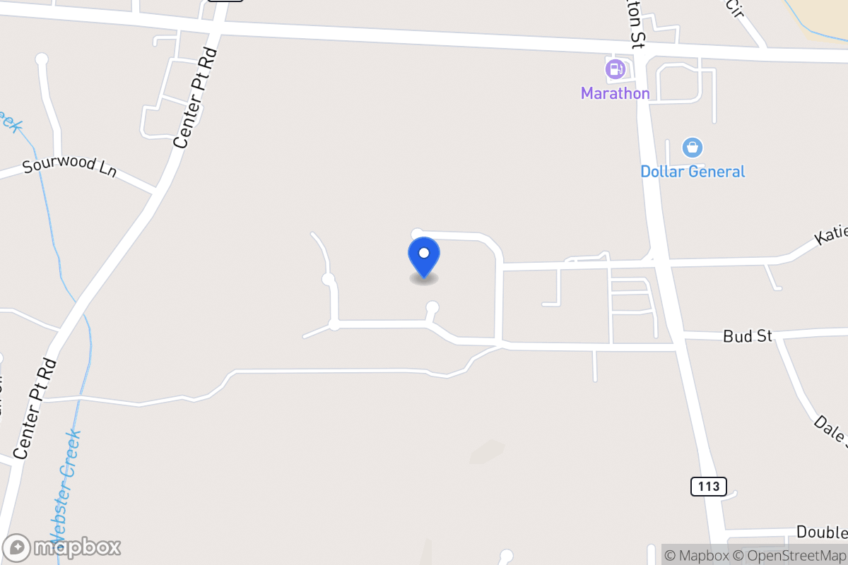 Map of 110 Mason Ct