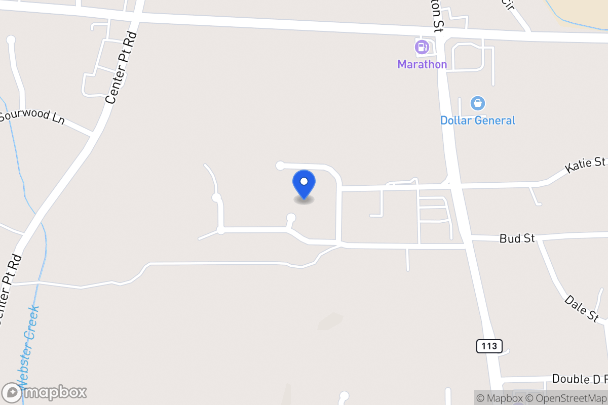 Map of 107 Mason Ct