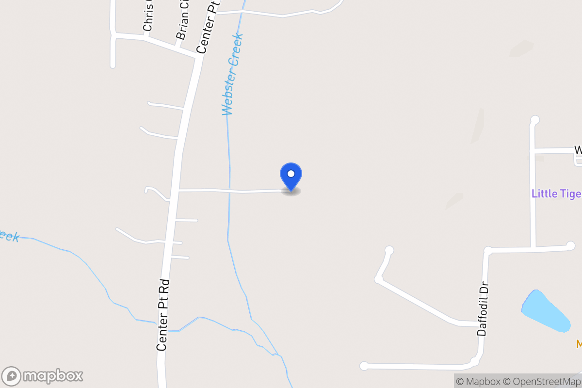 Map of 550 Center Point Rd