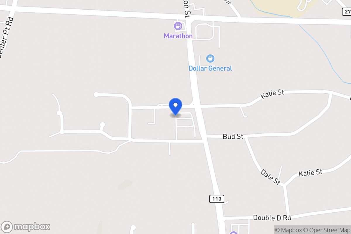 Map of 327 Carrollton St