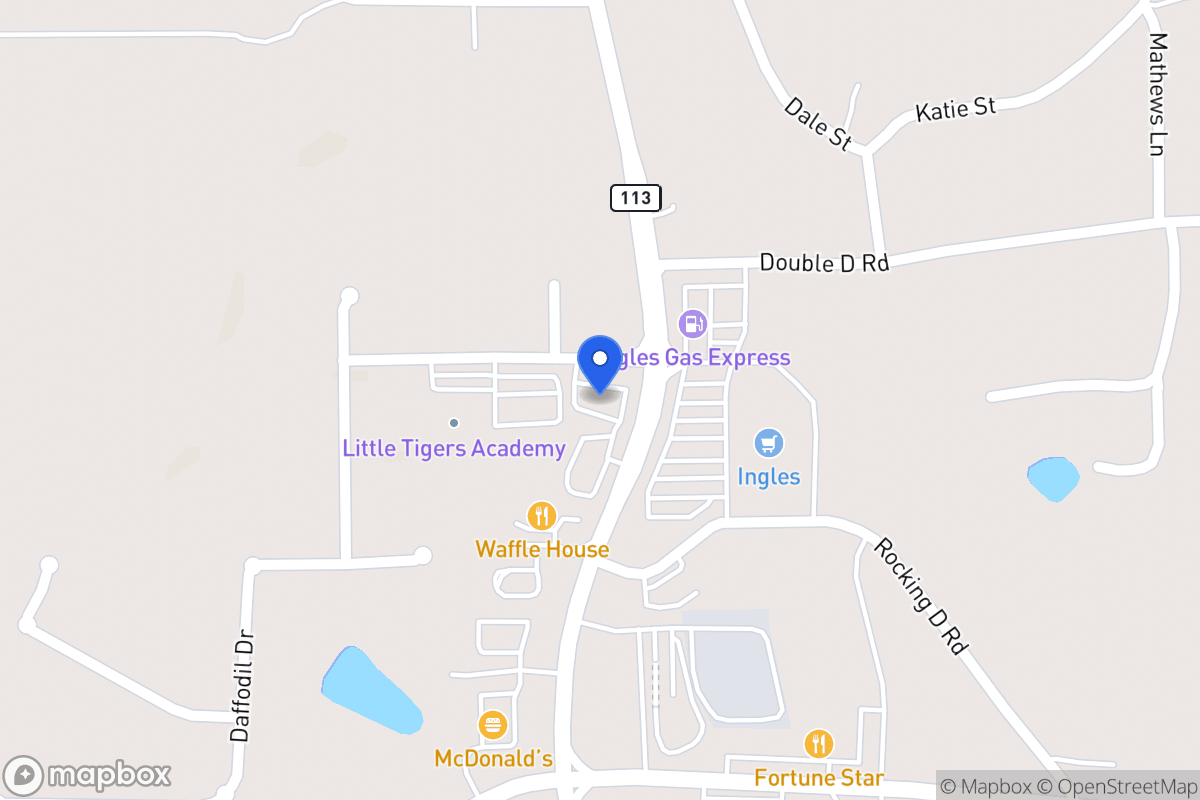 Map of 102 W Perennial Dr