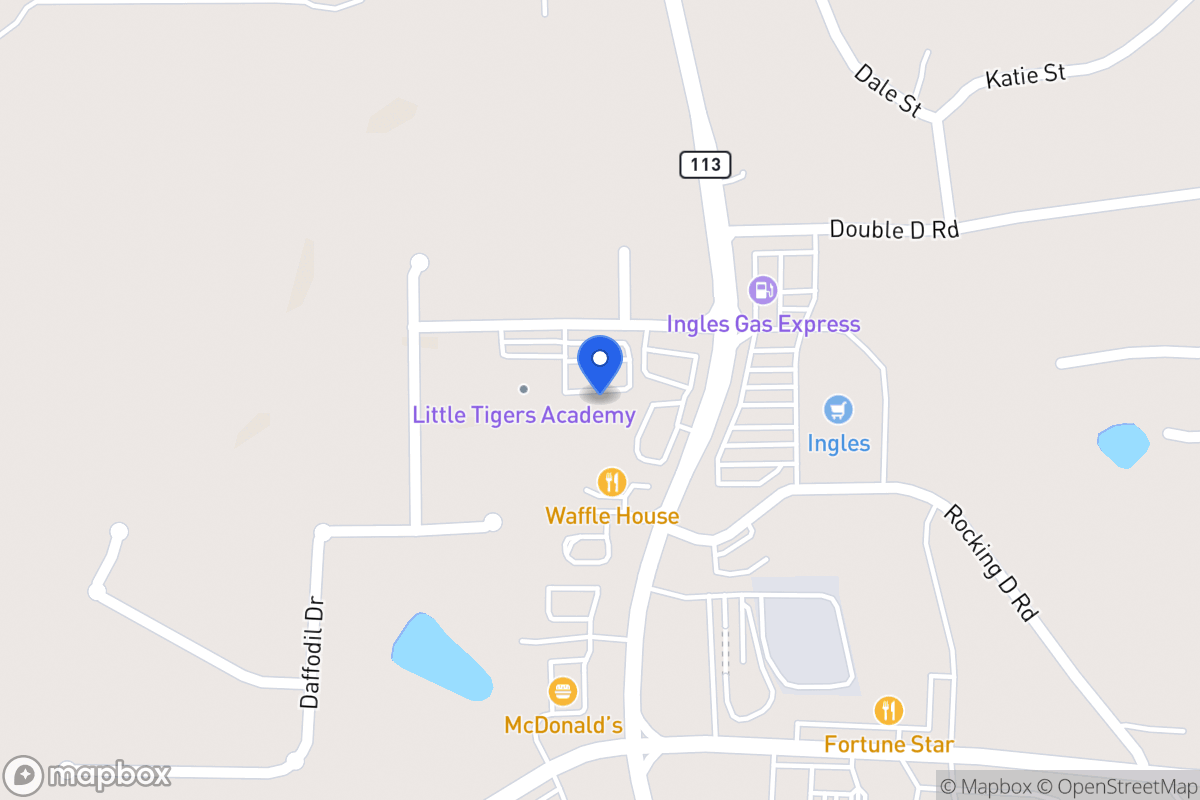 Map of 104 W Perennial Dr