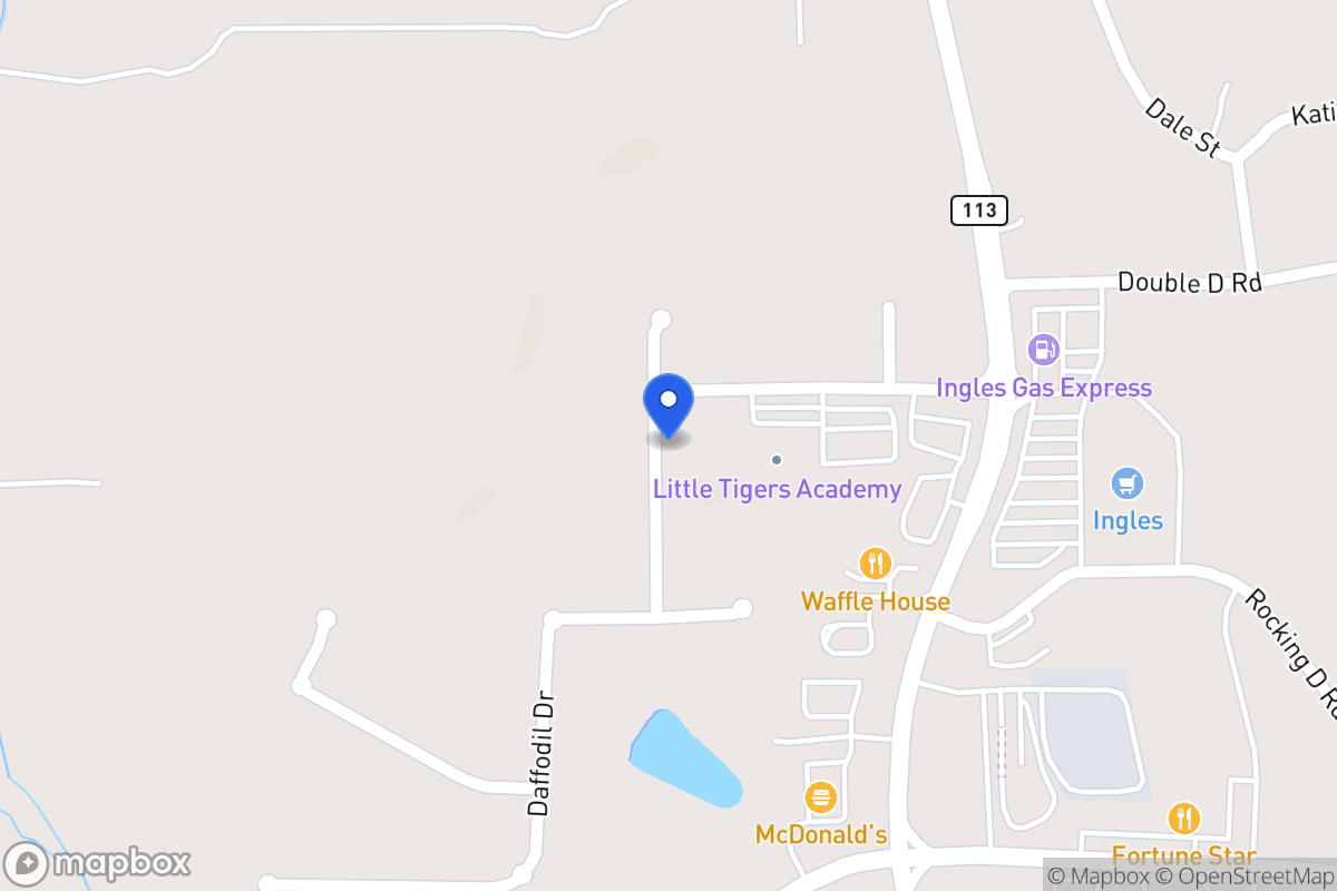 Map of Daffodil Dr