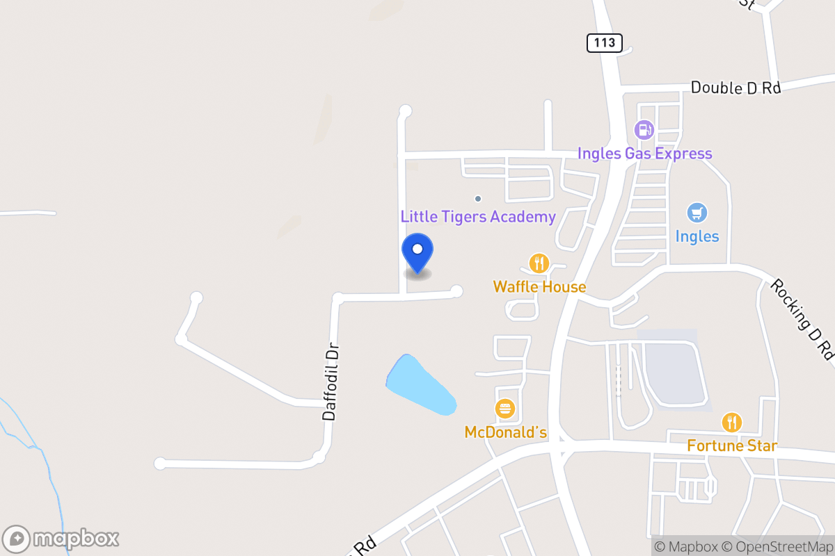 Map of 313 Daffodil Dr