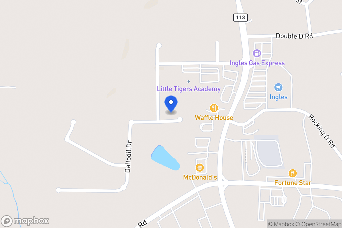 Map of 309 Daffodil Dr