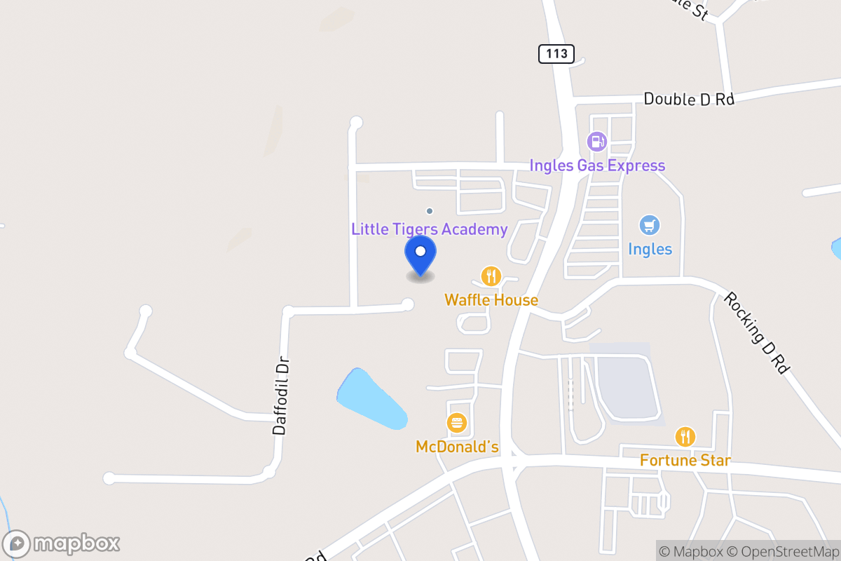 Map of 301 Daffodil Dr