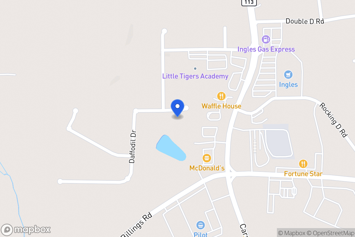 Map of 308 Daffodil Dr