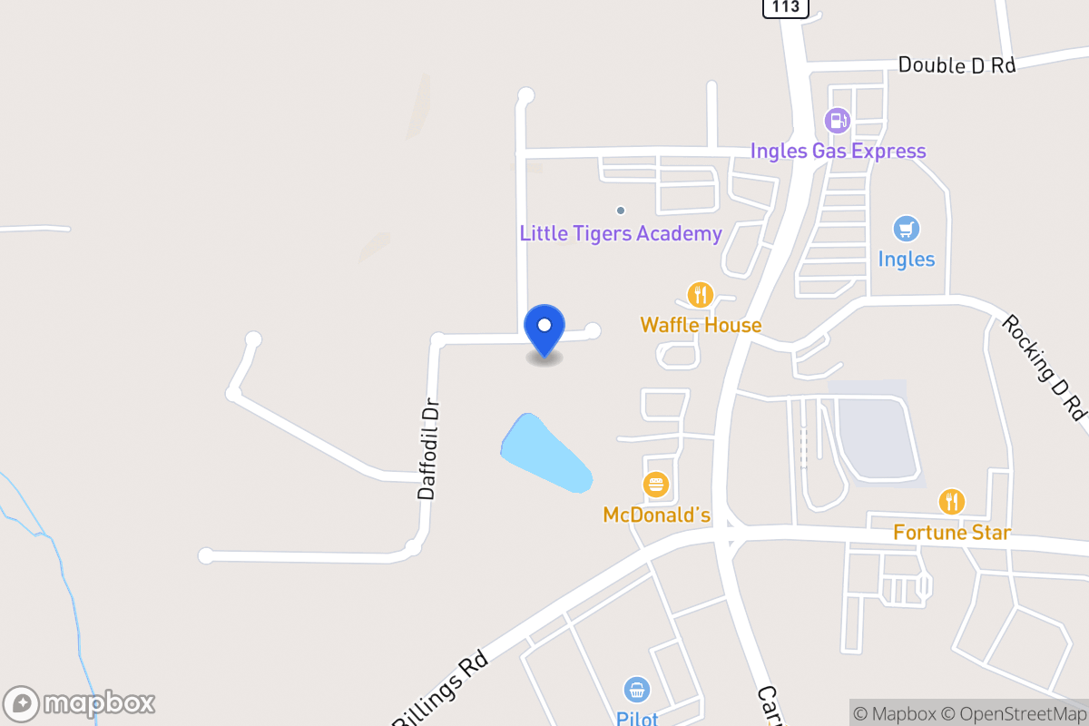 Map of 312 Daffodil Dr