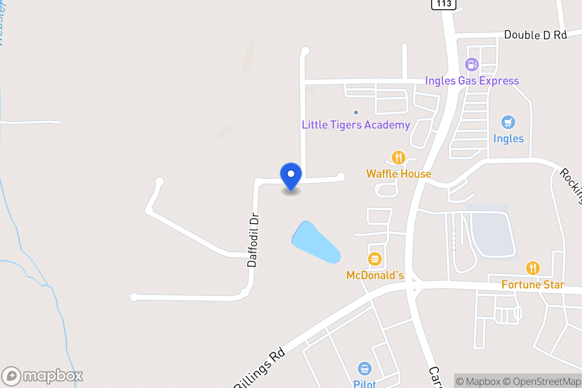 Map of 320 Daffodil Dr
