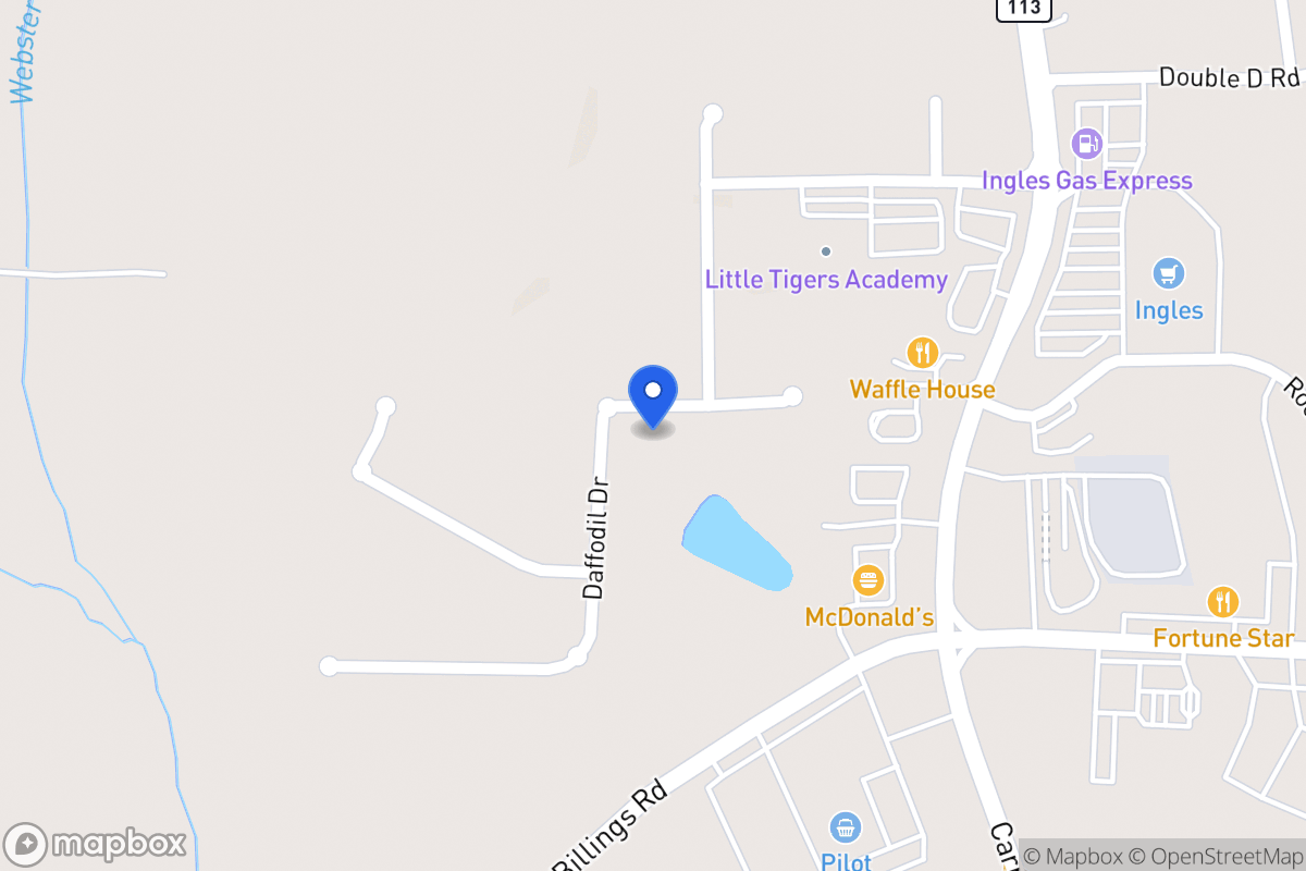 Map of 324 Daffodil Dr