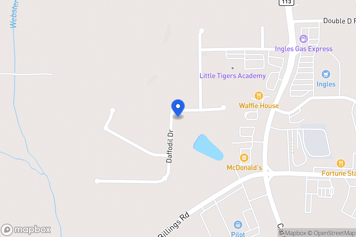 Map of 328 Daffodil Dr