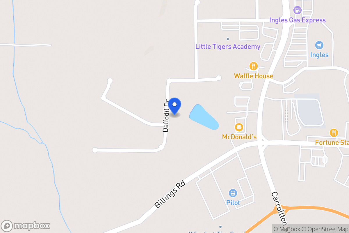 Map of 358 Daffodil Dr