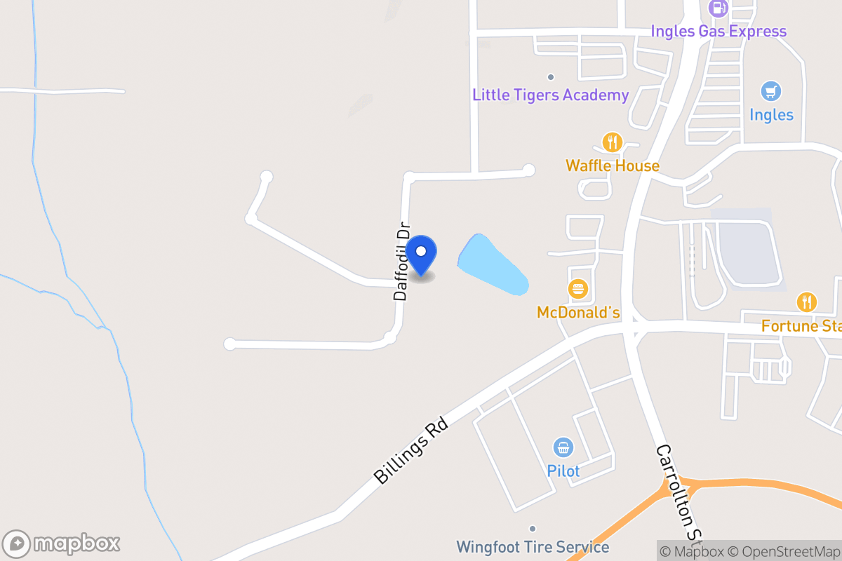 Map of 362 Daffodil Dr