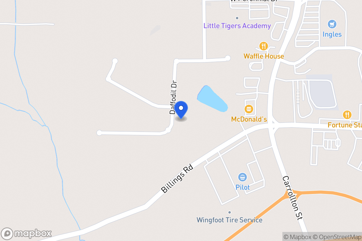 Map of 370 Daffodil Dr