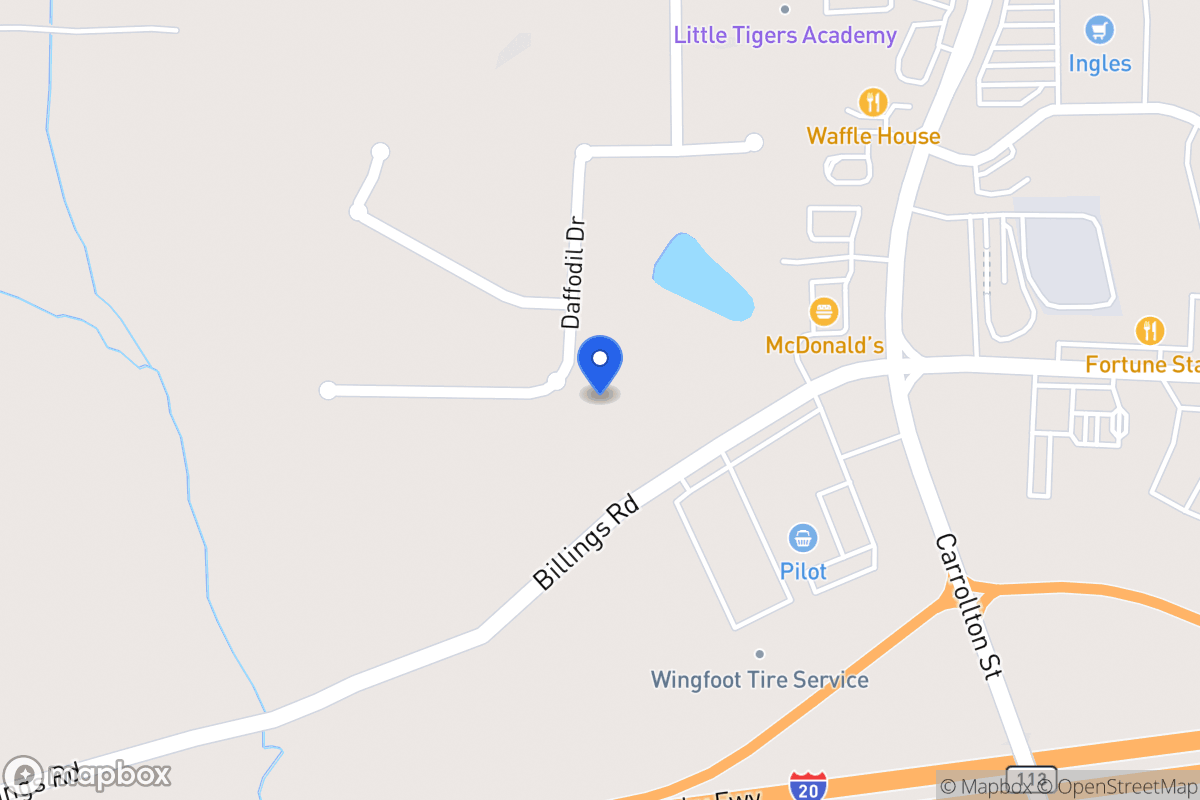 Map of 378 Daffodil Dr