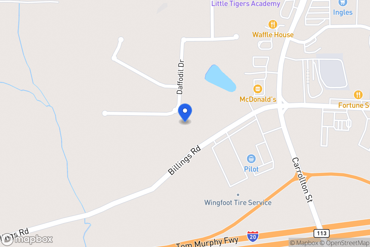 Map of 382 Daffodil Dr