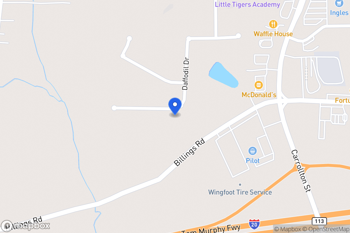 Map of 390 Daffodil Dr