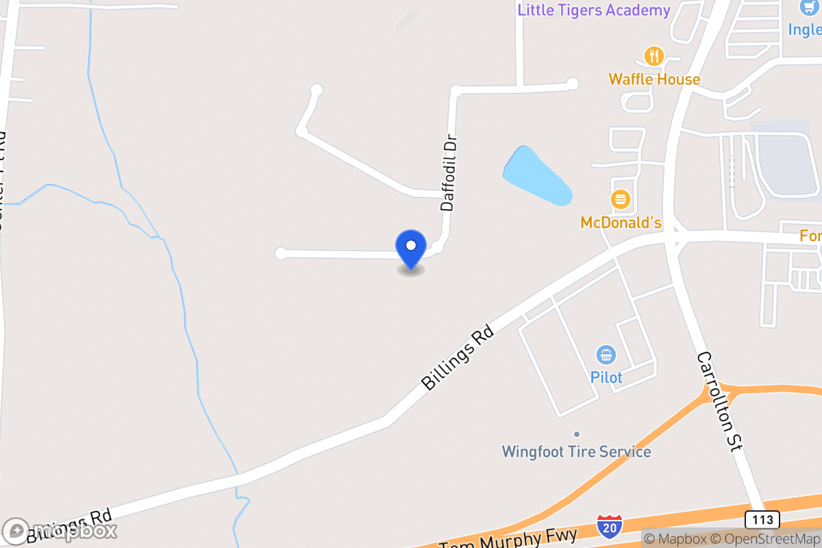 Map of 394 Daffodil Dr