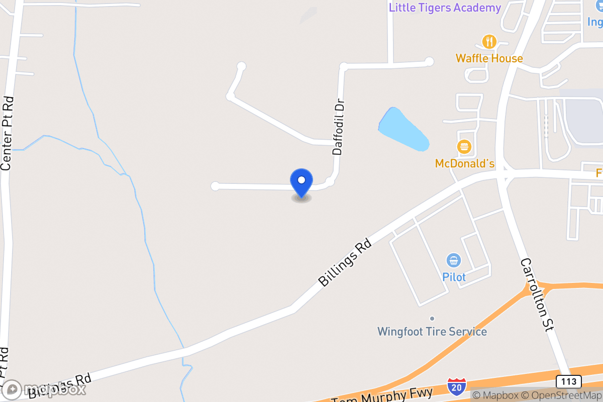 Map of 398 Daffodil Dr
