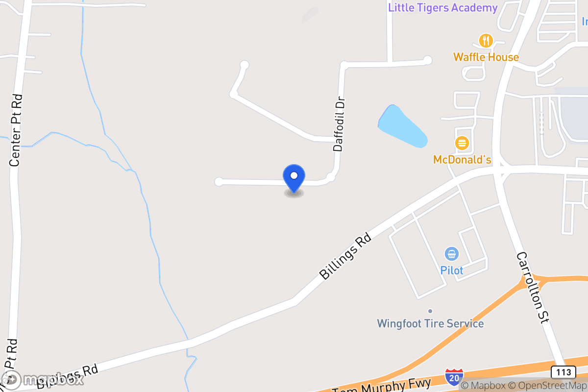 Map of 402 Daffodil Dr