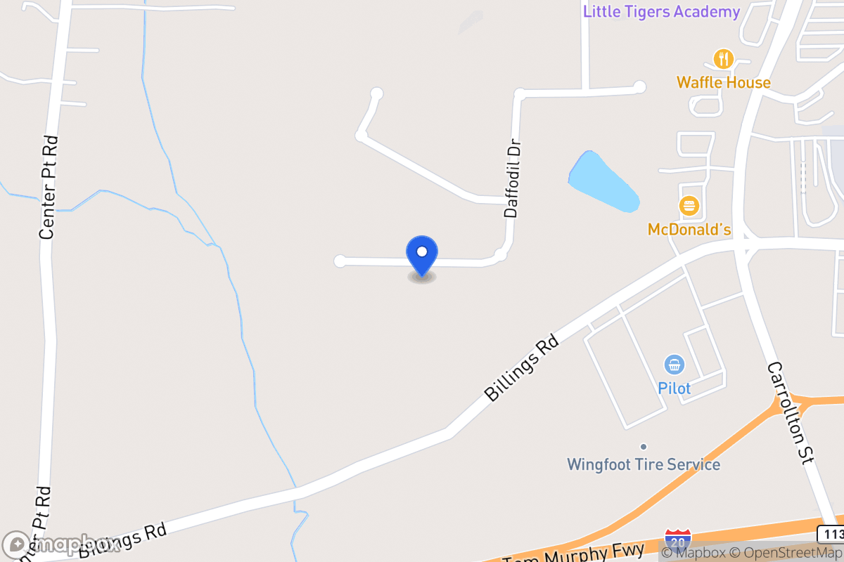 Map of 410 Daffodil Dr