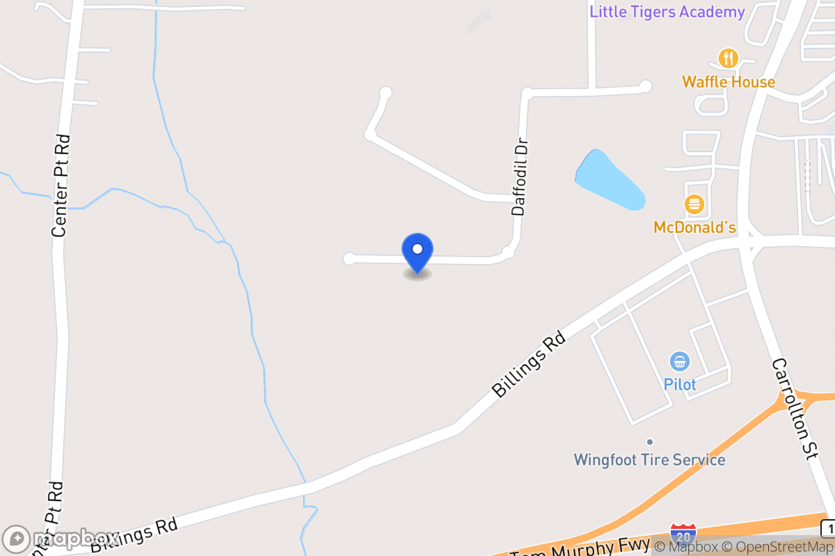 Map of 414 Daffodil Dr