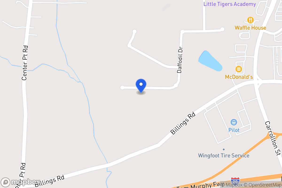 Map of 418 Daffodil Dr