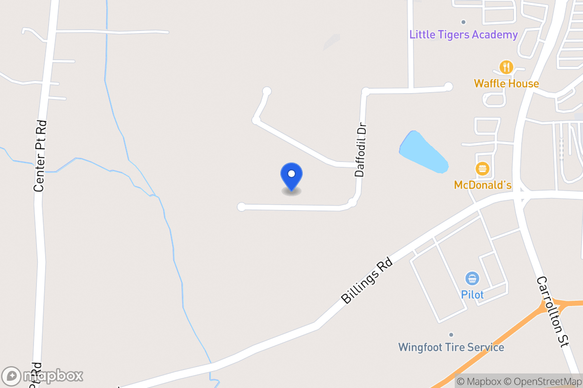 Map of 409 Daffodil Dr