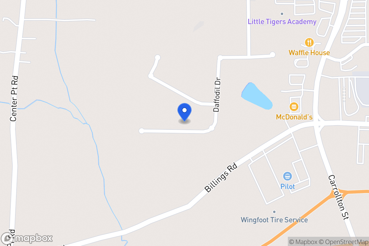 Map of 401 Daffodil Dr