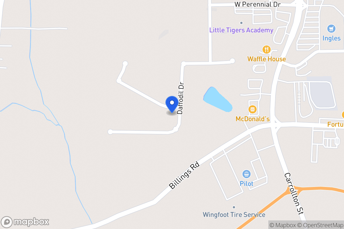 Map of 369 Daffodil Dr