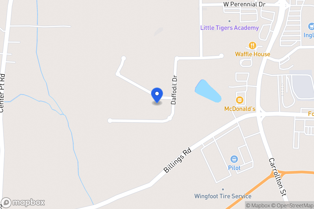 Map of 404 Clematis Ct