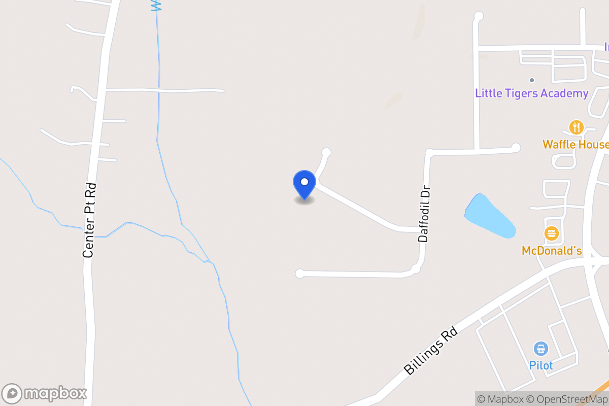 Map of 432 Clematis Ct