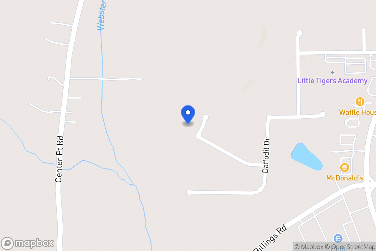 Map of 444 Clematis Ct