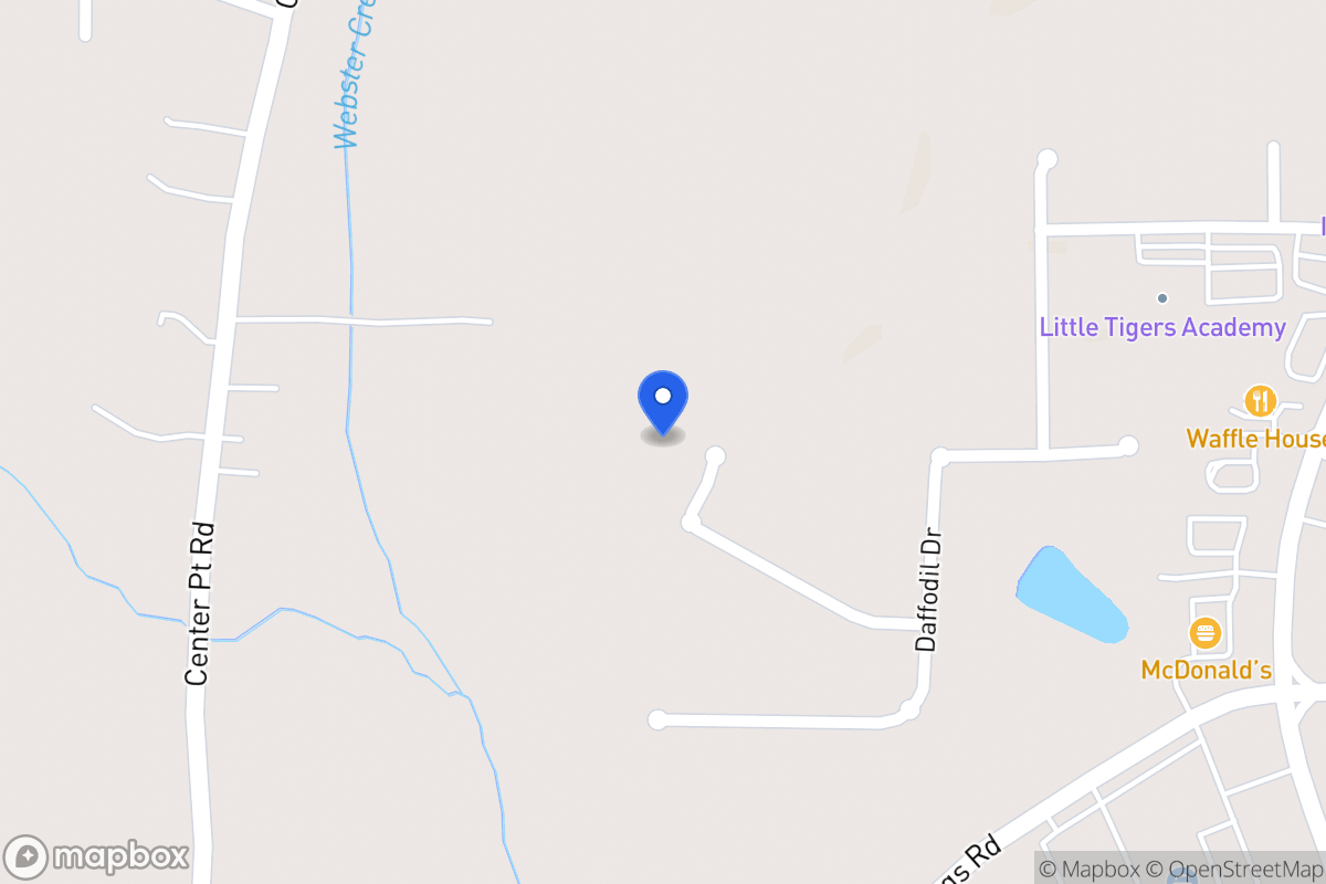 Map of 452 Clematis Ct