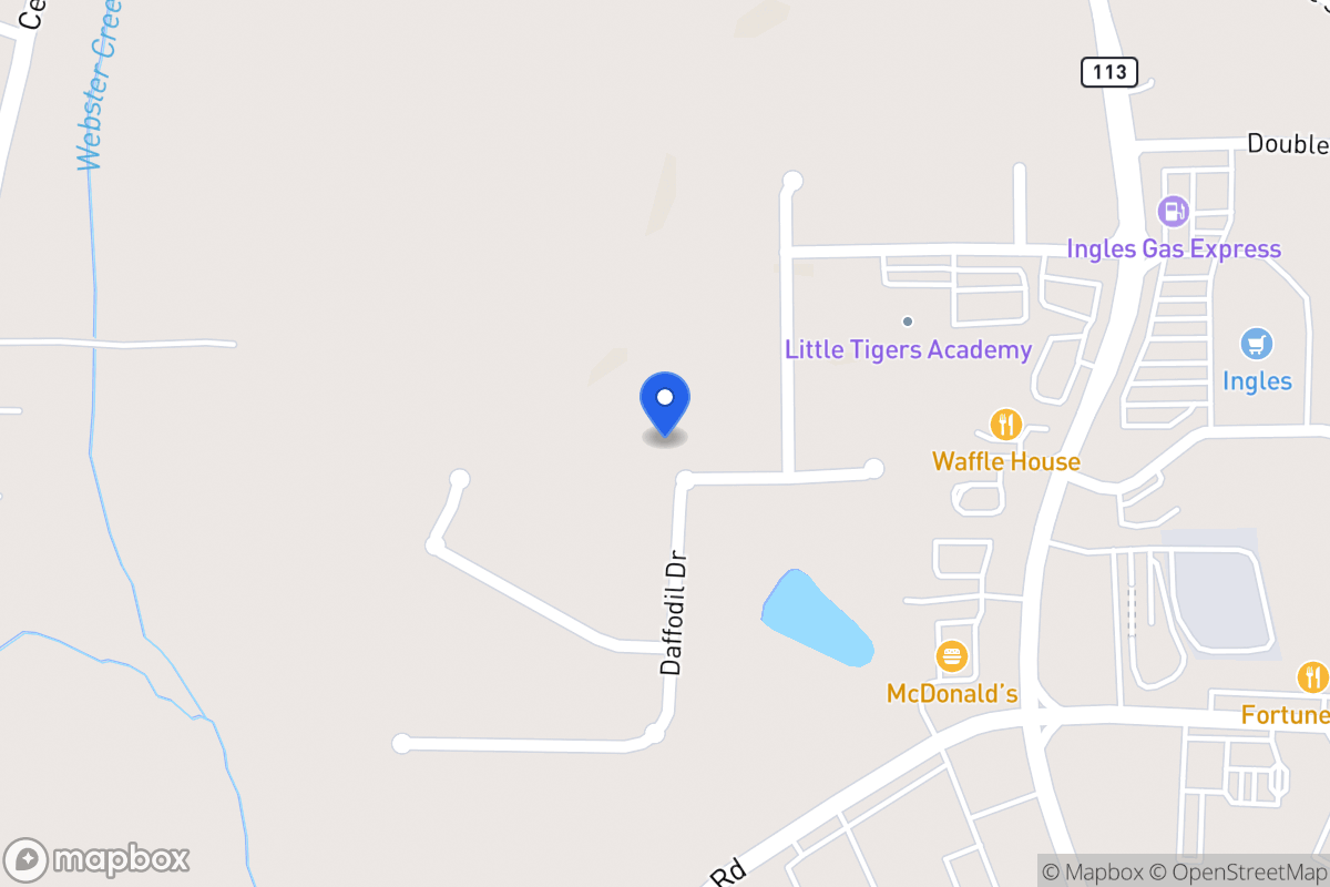 Map of 333 Daffodil Dr