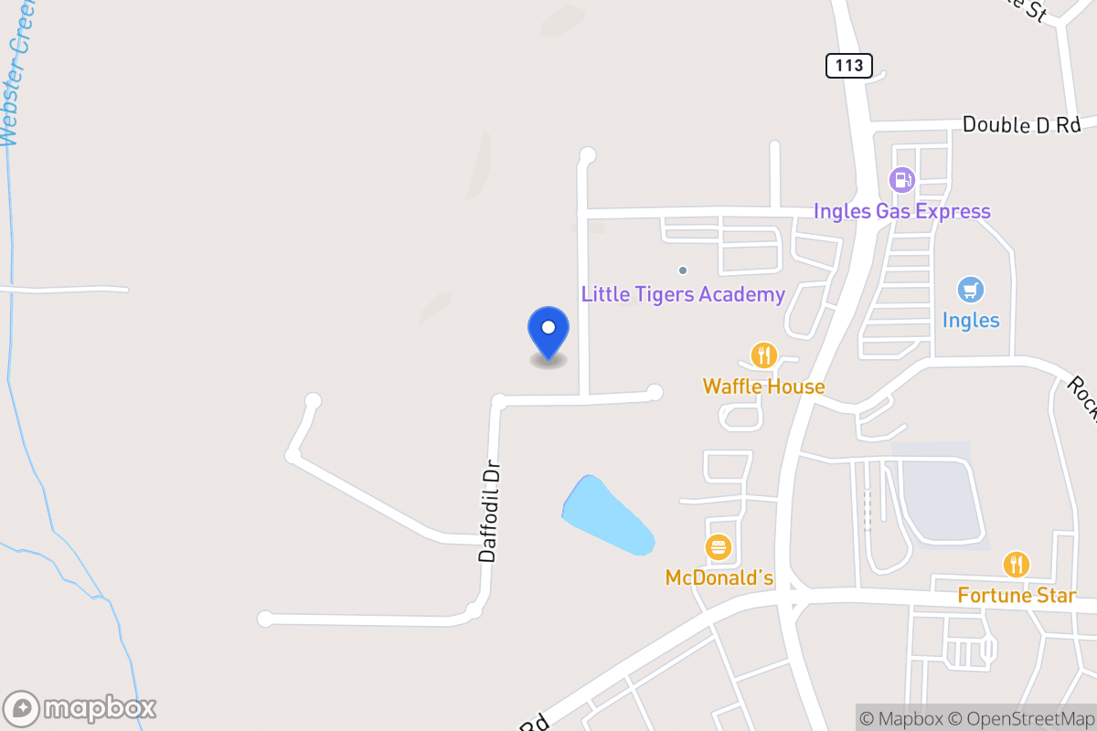 Map of 321 Daffodil Dr