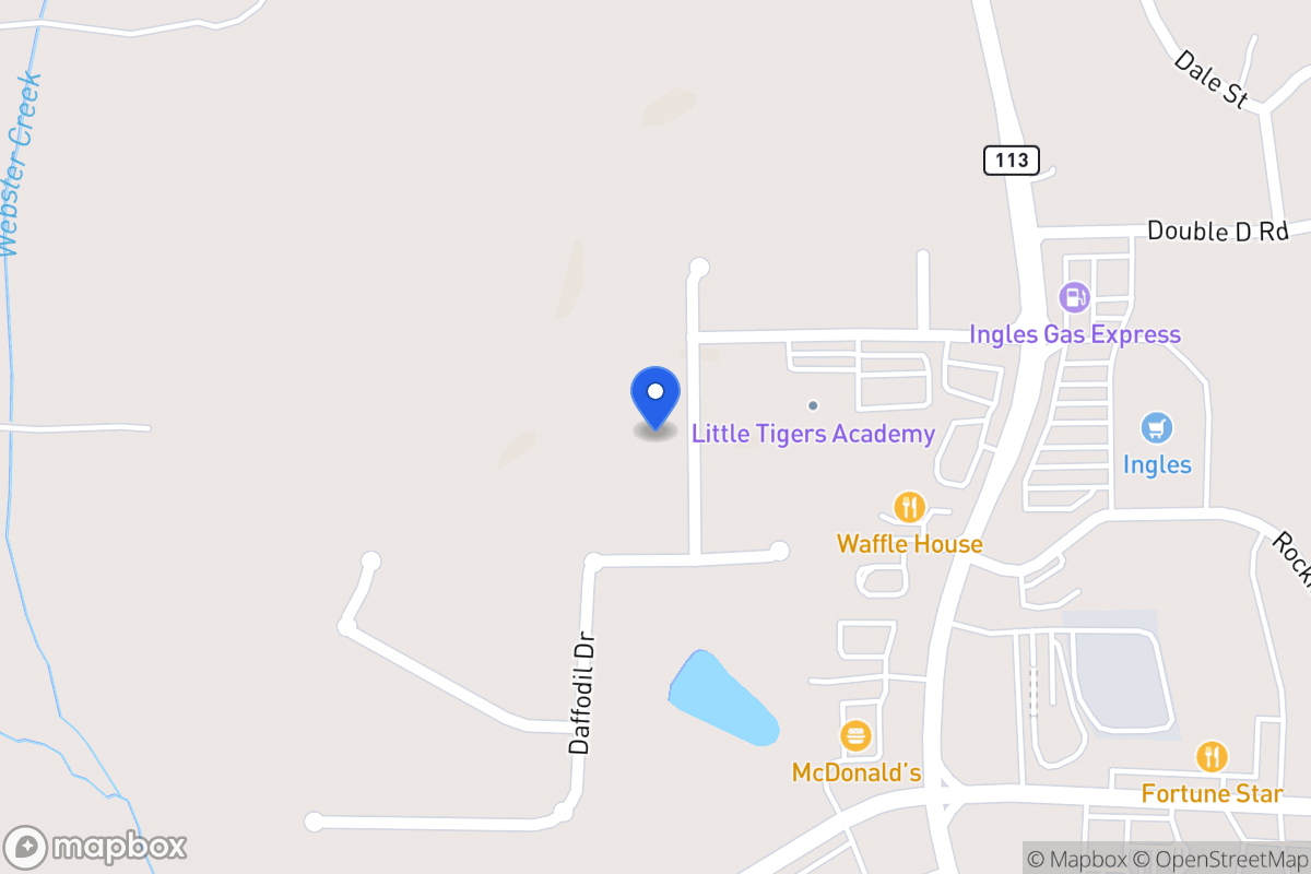 Map of 233 Lily Ln